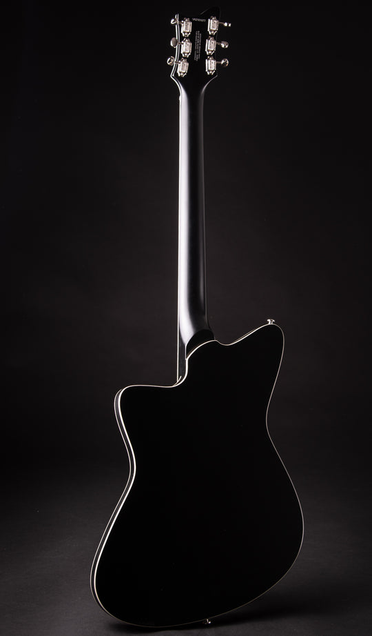 Eastwood Guitars Rivolta Mondata Baritone VIII Toro Black-Satin #color_toro-black-satin