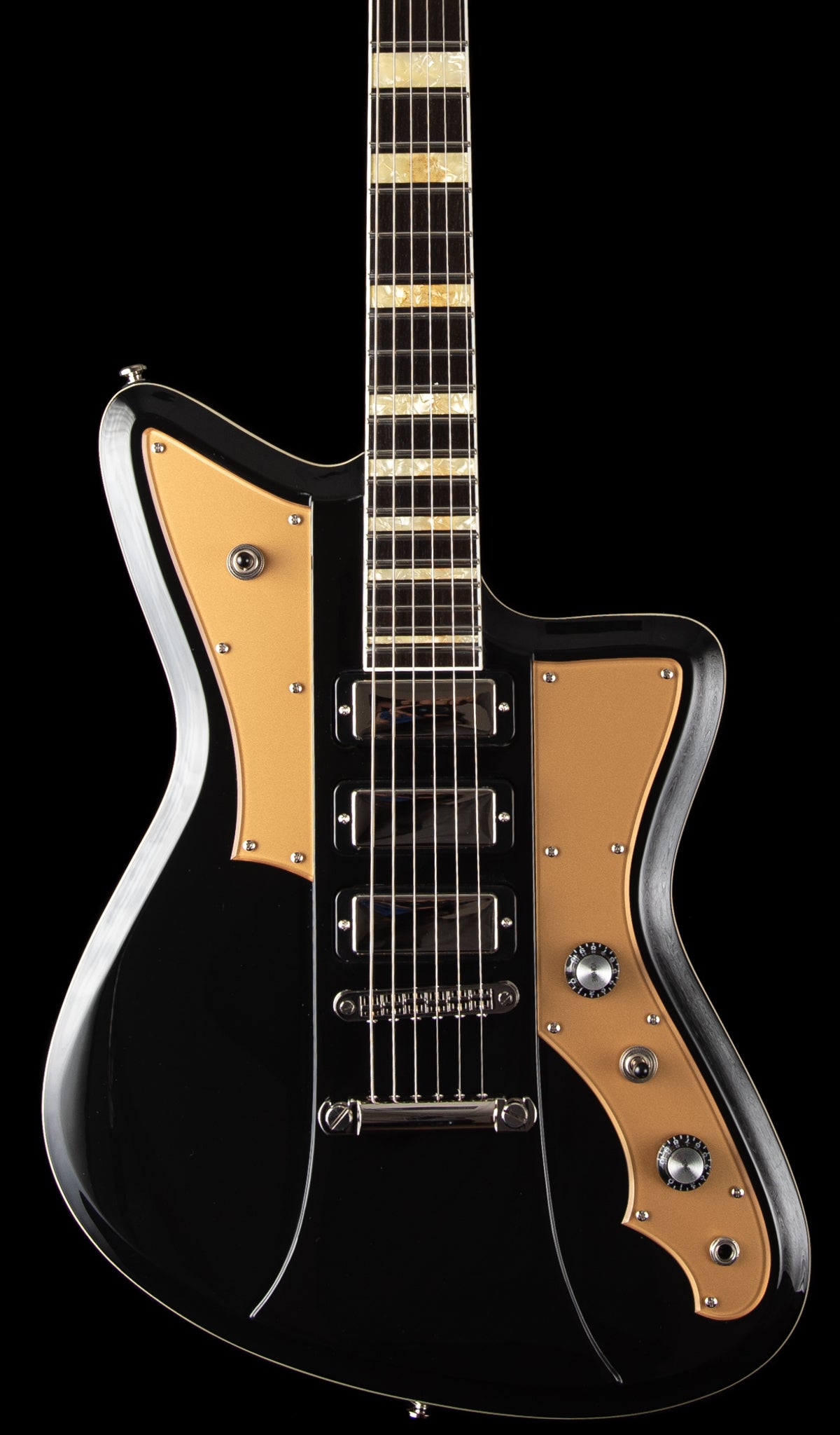Eastwood Guitars Rivolta Mondata VIII Toro Black #color_toro-black