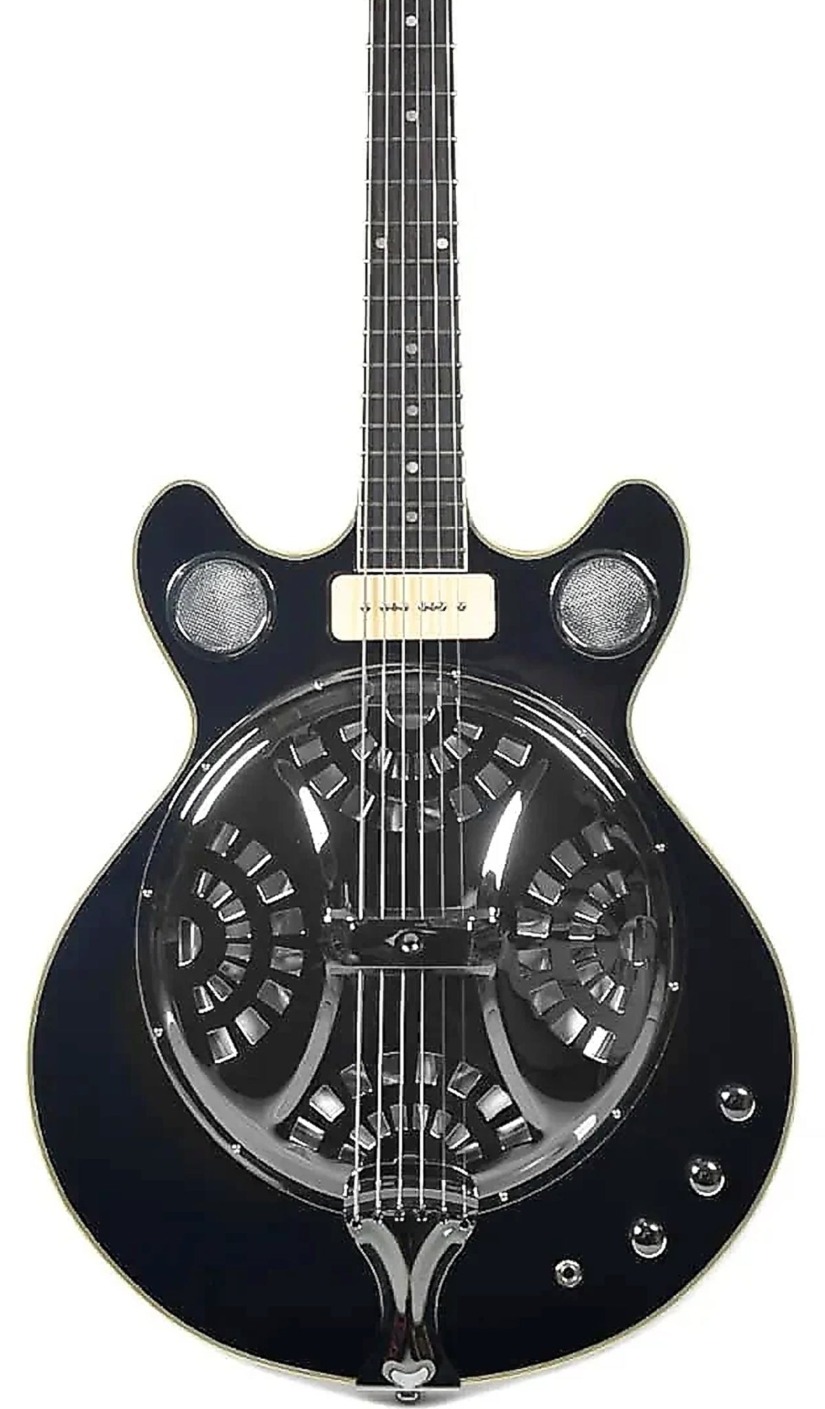 Eastwood Guitars Delta 6 Baritone Black #color_black
