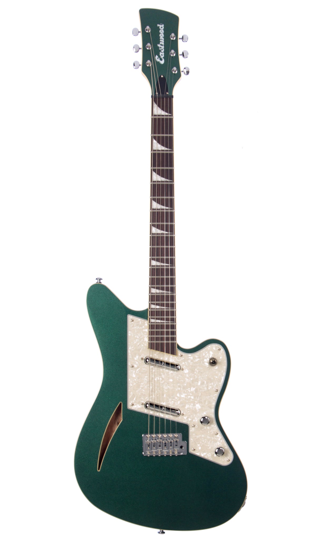 Eastwood Guitars Surfcaster Metallic Green #color_metallic-green