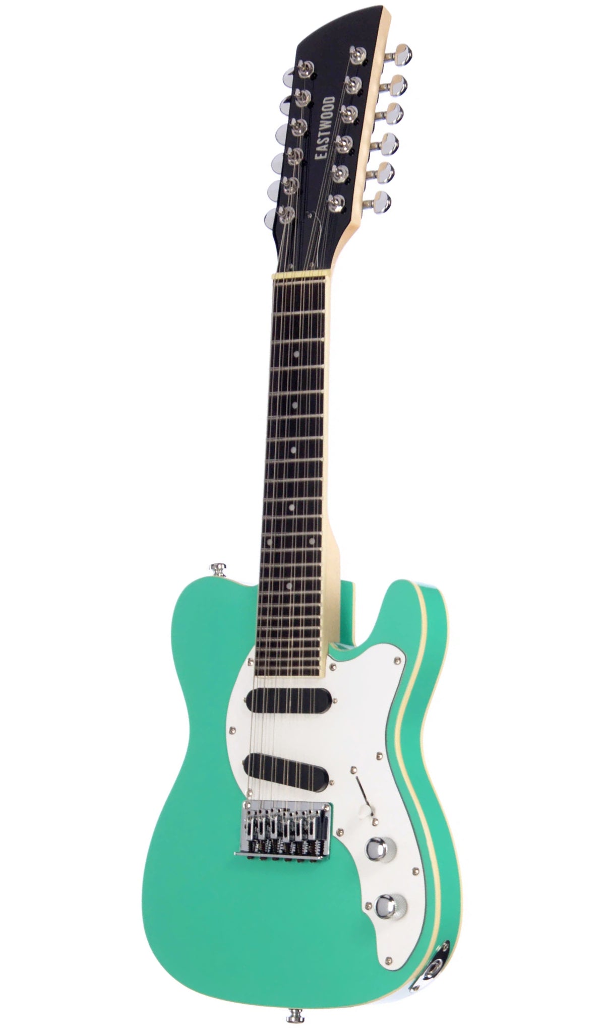 Eastwood Guitars Mandocaster 12 Seafoam Green #color_seafoam-green