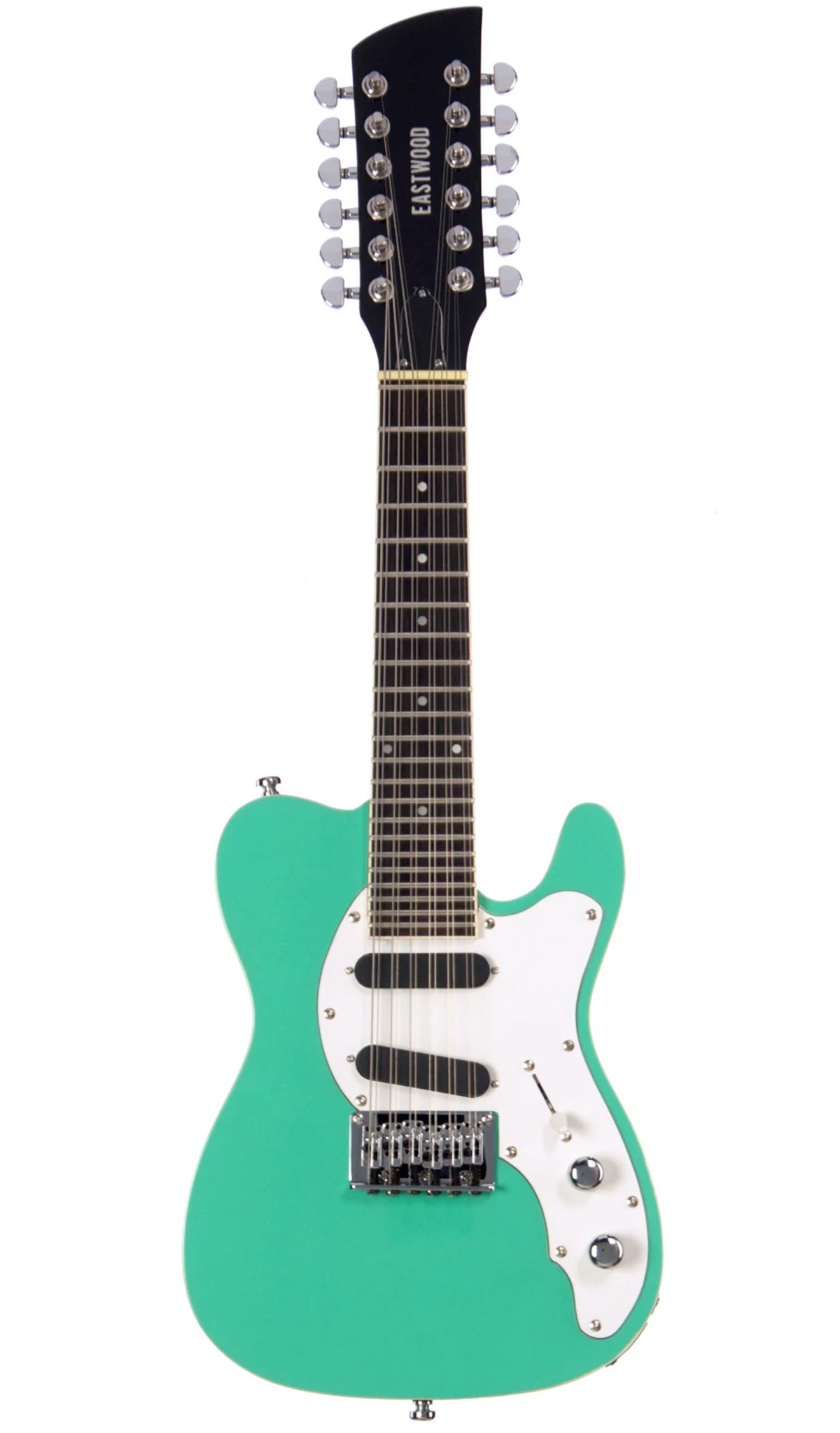 Eastwood Guitars Mandocaster 12 Seafoam Green #color_seafoam-green