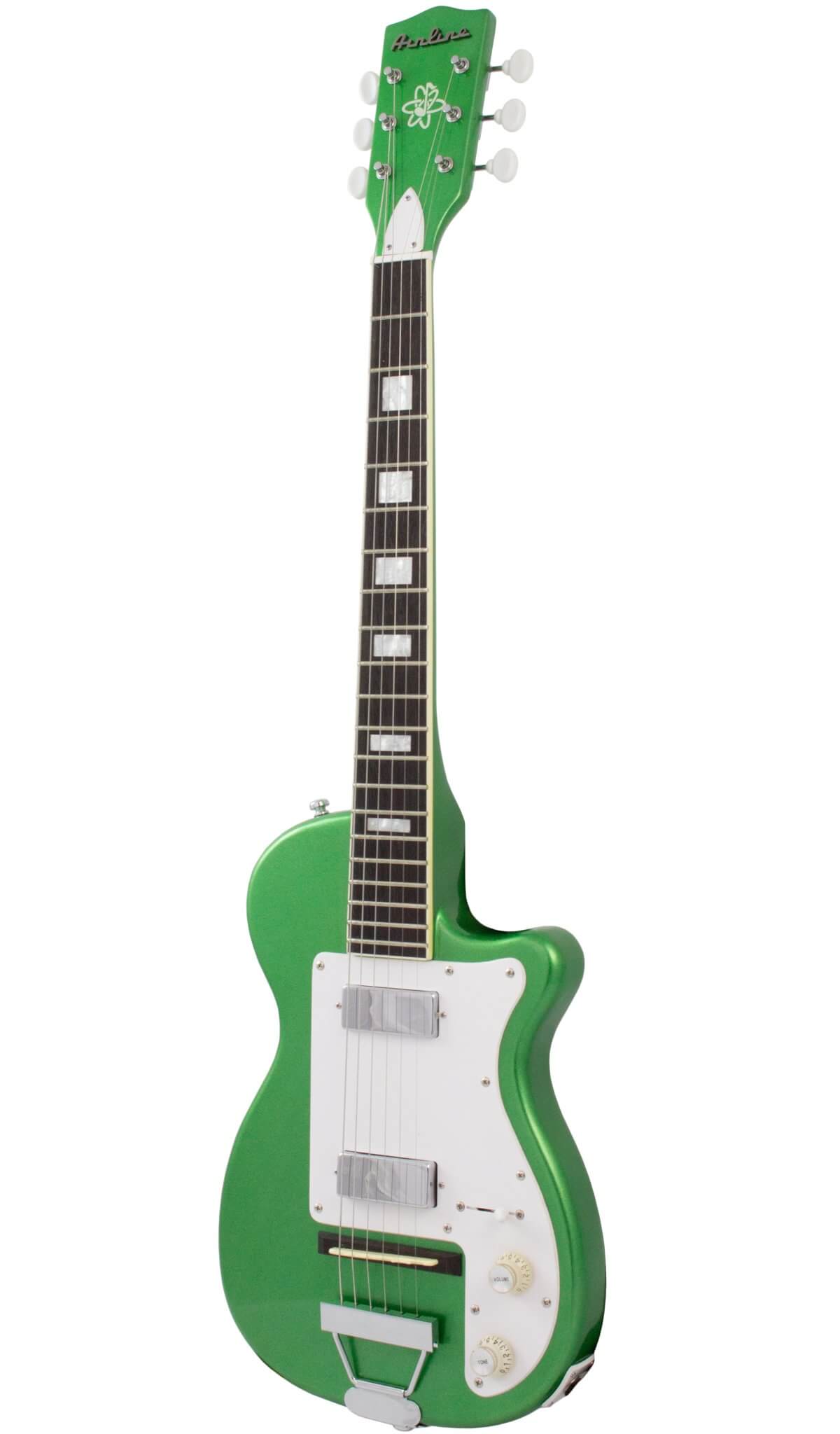 Eastwood Guitars Airline H44 DLX Metallic Green #color_metallic-green