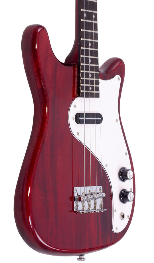 Eastwood Guitars Newport Tenor Dark Cherry #color_dark-cherry