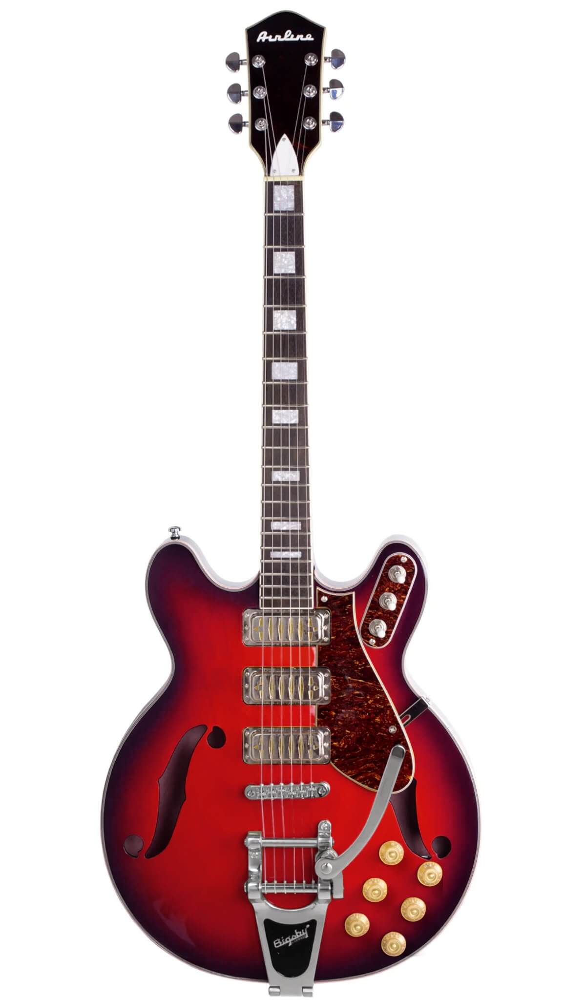 Eastwood Guitars Airline H78 Vintage Redburst #color_vintage-redburst