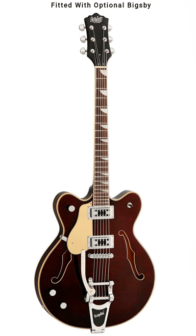 Eastwood Guitars Classic 6 LH Walnut #color_walnut